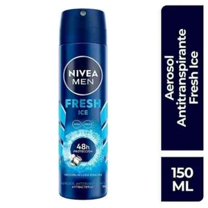 Antitranspirante NIVEA MEN Fresh Ice aerosol fresh ice antibacterial  (1 piece) - Picture 1 of 3