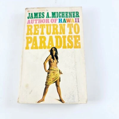 Return To Paradise by James A. Michener (1968, Paperback) Corgi Vintage Novel - image 1 of 4
