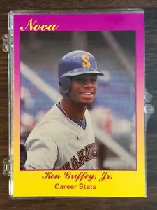 1990 Star Company KEN GRIFFEY JR Limited Edition NOVA SET #117/500 sets Printed - Picture 1 of 12