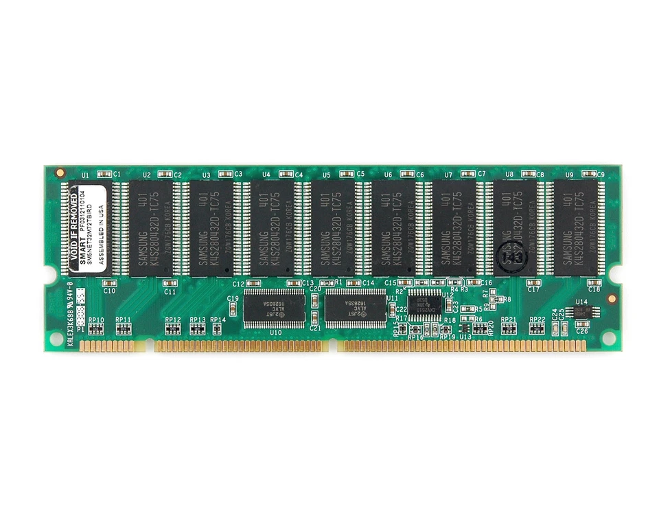 SMART SM5NET32M72TBIRD Modular 256MB SDRAM 168 PIN DIMM ECC PC-133 133Mhz Memory - Image 1 of 1
