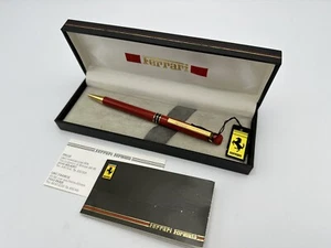 FERRARI FORMULA RED BALLPOINT PEN | CARTIER SERIES | COLLECTORS ITEM | ACCESSORY - Picture 1 of 7