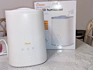 Crane EE-6909 1.2 Gal. Cool Mist Top Fill Humidifier & Aroma Diffuser - Picture 1 of 22