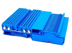 Lot of 40 Wago 280-834 4-Conductor Terminal Block, 800V 20A, 1-Level,1-Potential - Picture 1 of 5