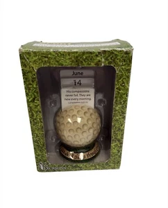 Dicksons ewiger Kalender mit täglichen Schriftversen Sport Golf Schreibtisch mit Box - Bild 1 von 8