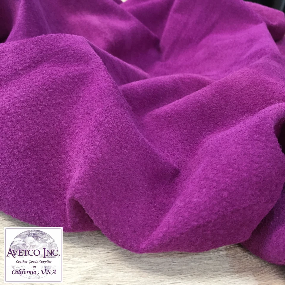 Avetco Cerdo Gamuza Cuero Oculto Terciopelo Suave Tacto 6-8 Pies Cuadrados para Bolsos y Forro Foto 1 de 1