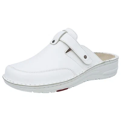 Berkemann Damen Schuh mit wechselbarem Fußbett Tec-Pro Mona Clogs Leder