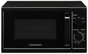 Cookology Microwave Oven 800W Dial 20L Freestanding 44cm - Black CMAFS20LBK - Picture 1 of 8