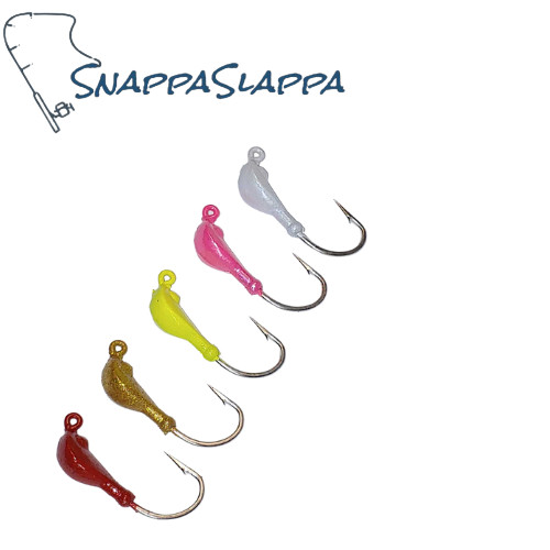 Saltwater fishing 5 pack 6/0 31022 Mustad UV Glow Tube hooks Striper jig  lure