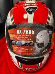 Arai RX-7 RR5 Ducati Corse Full-Face Helmet Size Medium Multicolor Used - Picture 1 of 10