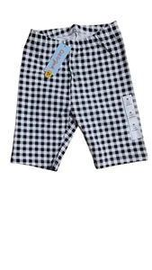 Cat & Jack Girls Black & White Biker Shorts Size 8 - Picture 1 of 2
