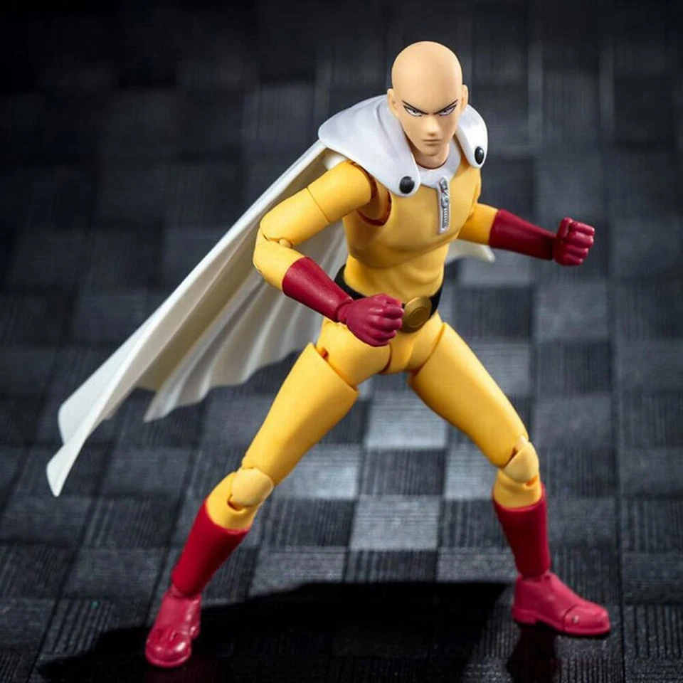 GT Toys Saitama 1/12 Action Figure 6in Model Collectible - Image 1 of 4