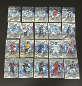 2022-23 Topps Finest Prized Footballers Messi Ronaldo Mbappe Haaland Full Set 20 - Picture 1 of 1