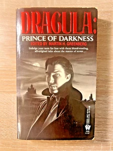 Dracula Prince of Darkness Martin Greenberg Paperback Book 1992 Daw Horror 1st - Picture 1 of 15