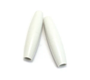 (2) Genuine Fender White Stratocaster/Strat Tremolo Trem Arm Tips 099-4935-000 - Picture 1 of 1