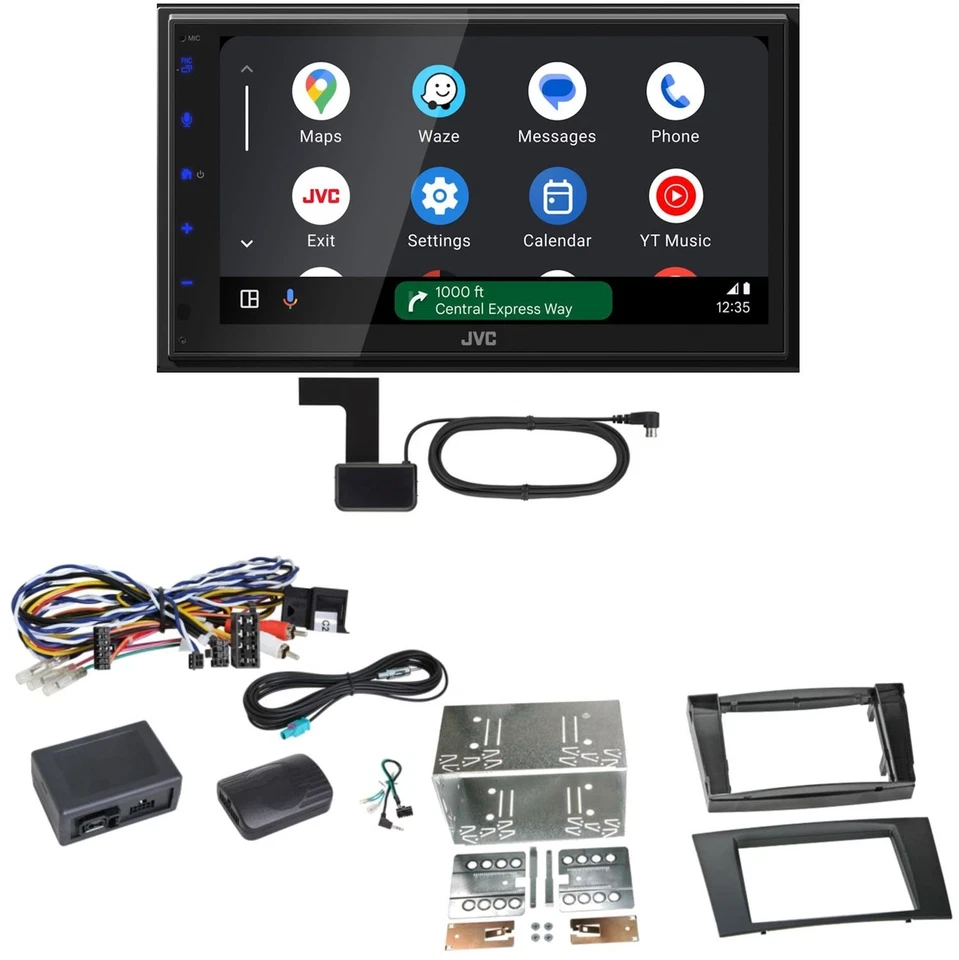 JVC KW-M595DBT 2-DIN Autoradio mit Bluetooth DAB Apple CarPlay Android Auto