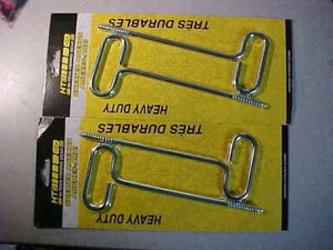 4 NEW ICE FISHING HEAVY DUTY SHELTER SHANTY ANCHORS TIE DOWNS jigs HT - Picture 1 of 5