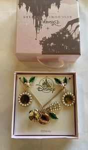 Juego de Pendientes y Collar Bambi Parques Disney Nuevo en Caja Nuevo con Etiquetas - Imagen 1 de 8