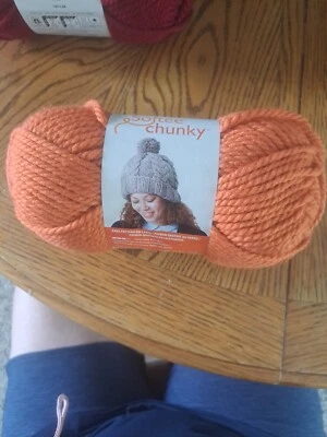 Bernat Softee Yarn - Super Bulky 6. Pumpkin - Image 1 of 3