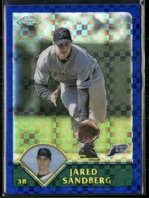 Jared Sandberg 2003 Topps Xfractor 28/57 #244 - Image 1 of 2