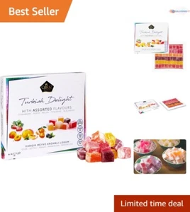 Luxury 16 oz. Turkish Delight Assortment - Strawberry, Peach, Blackberry Flavors - Picture 1 of 11
