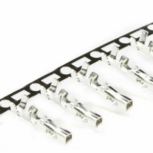 100Pcs Female Crimp Pin For JST Plug Terminal Connector Pitch 2.54MM - Picture 1 of 3