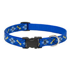 Dog Collar, Adjustable, Dapper Dog, 3/4 x 13 to 22-In. 41802