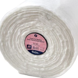 Hemline Wadding Fusible Soft Iron-on 90cm White - Picture 1 of 1