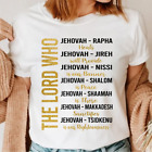 NEW! Names Of Jesus Christian Faithful Jew Jehovah God Israel T-shirts S-5XL