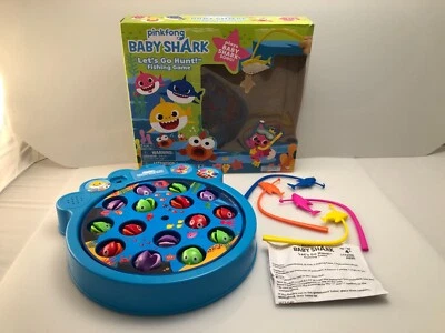Pinkfong Baby Shark Let's Go Hunt Fishing Game Baby Shark Song Complete, Working - Image 1 of 4