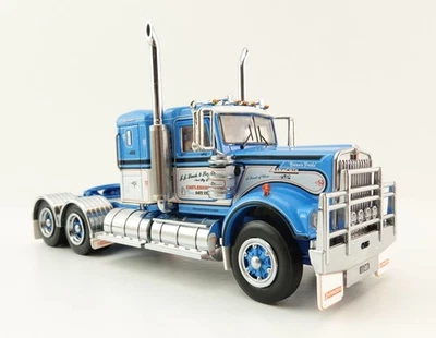 Iconic Replicas Australian Kenworth W900 6x4 Low Bunk Truck JJ LEECH & SONS 1:50 - Image 1 of 4