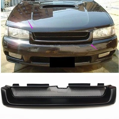 Car Front Bumper Hood Grill Grille Cover For Subaru Legacy Outback 1995-1999 1PC — 第 1/4 张图片