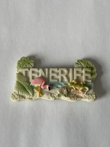 Tenerife Fridge Magnet 3D Resin Hand Painted Travel Tourism Gift - Picture 1 of 4