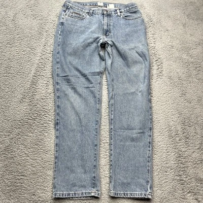 Calvin Klein Boyfriend Jeans Womens Size 13/14 Straight Vintage Y2K Stone Wash - Image 1 of 4