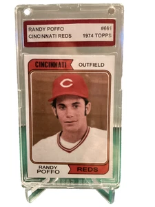 1974 Topps Style Randy Poffo Reds in a Zion Mag case ~ Randy Macho Man Savage - Picture 1 of 6