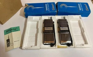 Alaron Transceivers Walkie Talkie Two Way Radios Vintage Japan - Picture 1 of 15