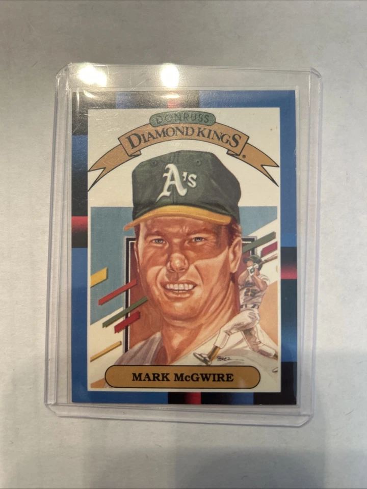 Donruss Diamond Kings 1988 Mark McGwire #1 Ex Foto 1 de 4