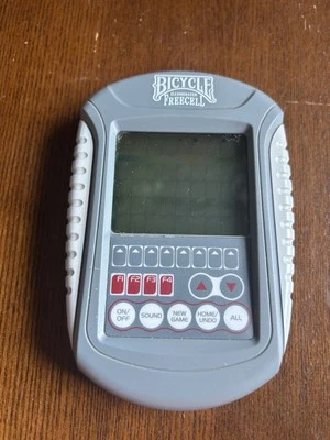 Jogo de cartas portátil Freecell iluminado bicicleta eletrônica funciona - Imagem 1 de 3