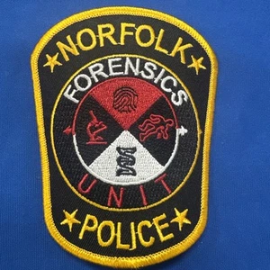 Police Department Forensics Patch -Norfolk Virginia - Picture 1 of 1