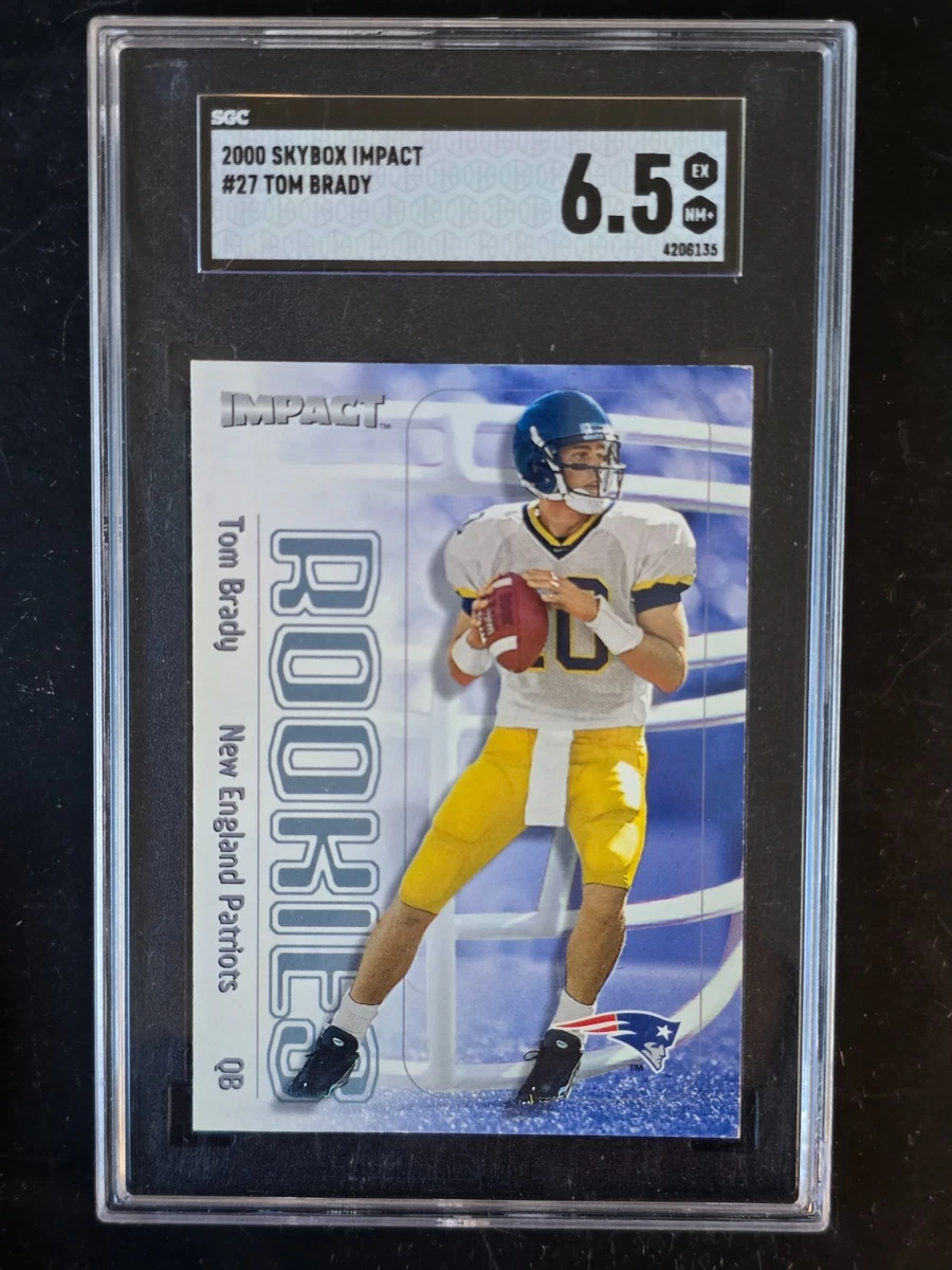 SkyBox Tom Brady Football Sports Trading Cards & Accessories for