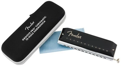 Armónica Fender Groove Pro cromática de 12 agujeros - Llave de C Foto 1 de 4