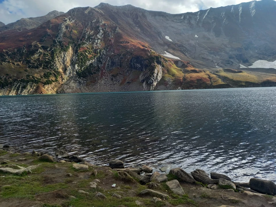 Foto Digital Imagen Papel Pintado Fondo Montaña Lago Reflejo Tierras Escénicas Foto 1 de 1