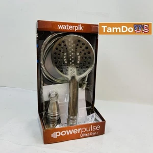 Waterpik PowerPulse UltraThin+ Ducha de Mano 5 Aerosoles Níquel Cepillado - Imagen 1 de 7