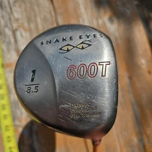 Snake Eyes 600T 8.5° Driver UST ProForce 65 Gold S-Flex Shaft Low Torque .335 - Picture 1 of 11