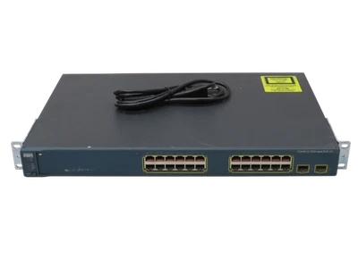 Cisco Catalyst 3560 24 Port PoE Switch, Includes Rackmounts 90 Day Warranty - Image 1 of 4