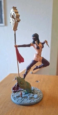 Mileena aus Mortal Kombat - sexy Resin Figur Statue - fertig modelliert in 1:16 - Bild 1 von 4