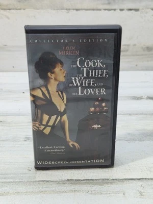 The Cook, the Thief, His Wife, and Her Lover VHS Original Cult Horror Clam Rare - Image 1 of 4