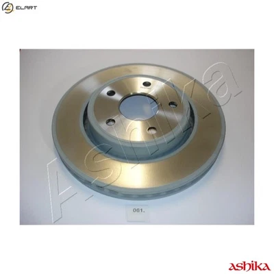 2x BRAKE DISC 60-00-061 FOR JEEP GRAND/CHEROKEE/III/SUV COMMANDER EKG 3.7L 6cyl - Image 1 of 4