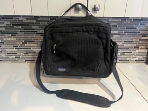 2006 Patagonia 3-Way Backpack - Briefcase - Crossbody Messenger Laptop Bag Black - Picture 1 of 7