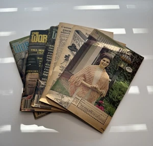 Vintage "The Workbasket Magazine Home and Needlecraft" Lot Of 6 70s & 80s - Picture 1 of 7