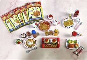Hello Kitty hausgemachte Mahlzeiten Re-Ment Miniatur Großverkauf (5er Set) - Bild 1 von 8